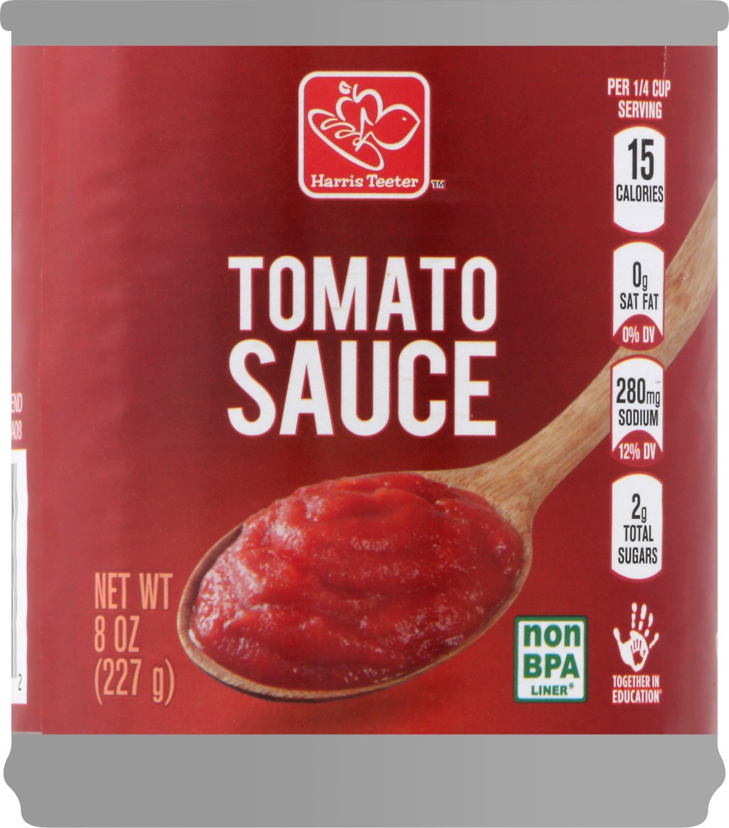 slide 8 of 8, Harris Teeter Tomato Sauce, 8 oz