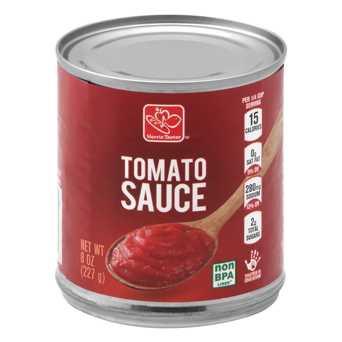 slide 1 of 8, Harris Teeter Tomato Sauce, 8 oz