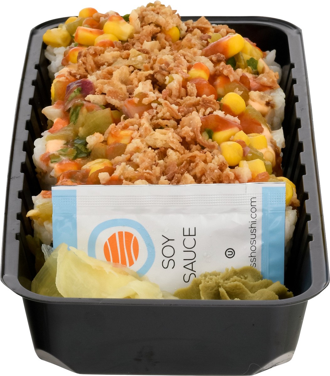 slide 4 of 5, Hissho Sushi Crunchy Hatch Chile Roll 8.5 oz, 8.5 oz