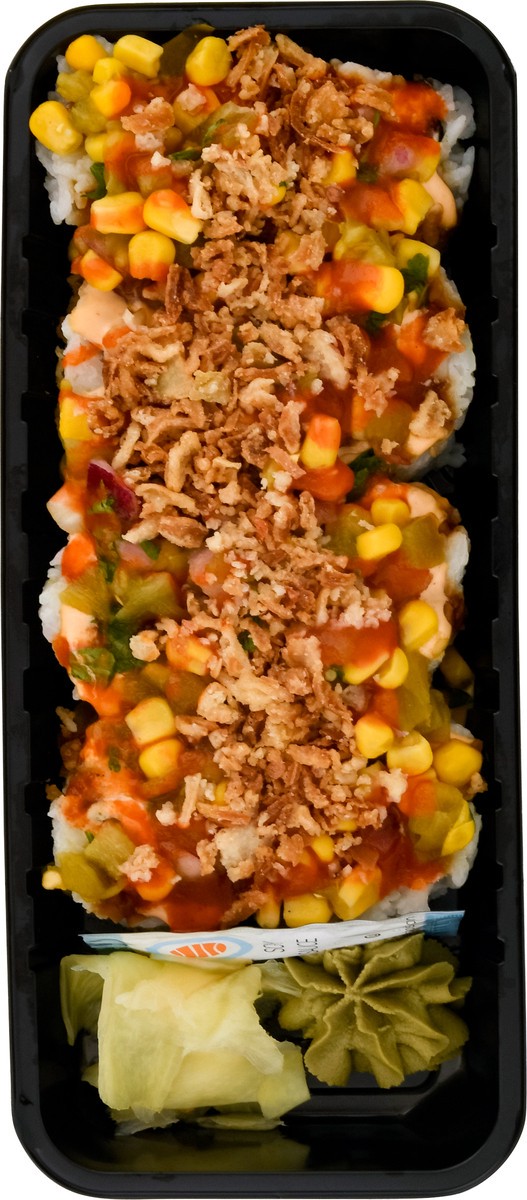 slide 3 of 5, Hissho Sushi Crunchy Hatch Chile Roll 8.5 oz, 8.5 oz