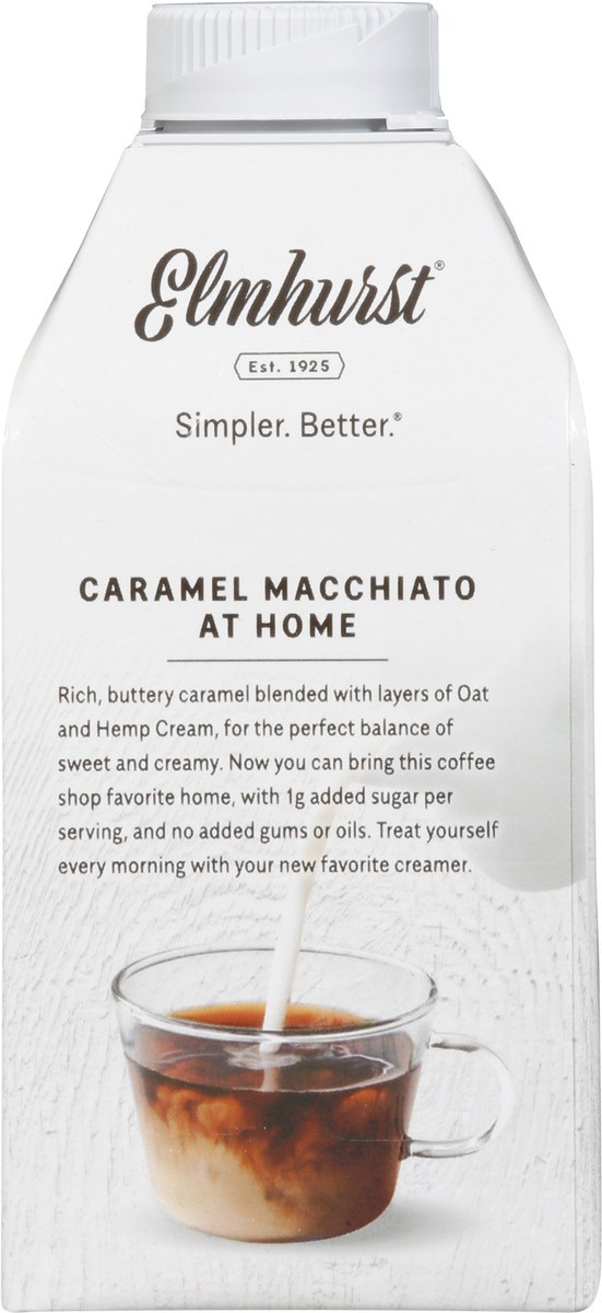 slide 6 of 13, Elmhurst Caramel Macchiato Oat Creamer - 16 fl oz, 16 fl oz