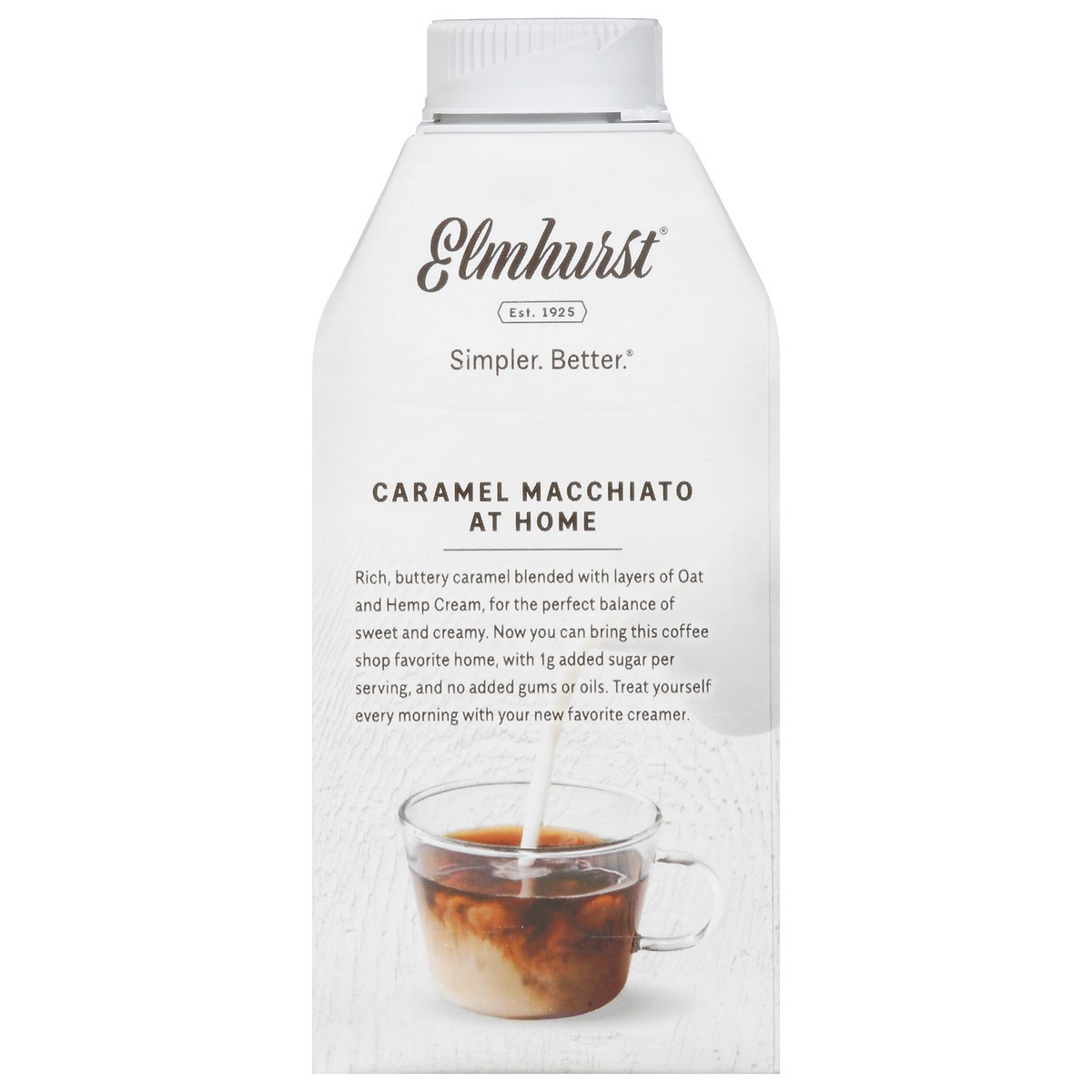 slide 8 of 13, Elmhurst Caramel Macchiato Oat Creamer - 16 fl oz, 16 fl oz