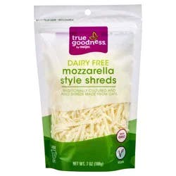 True Goodness Plant Based Mozzarella Shreds