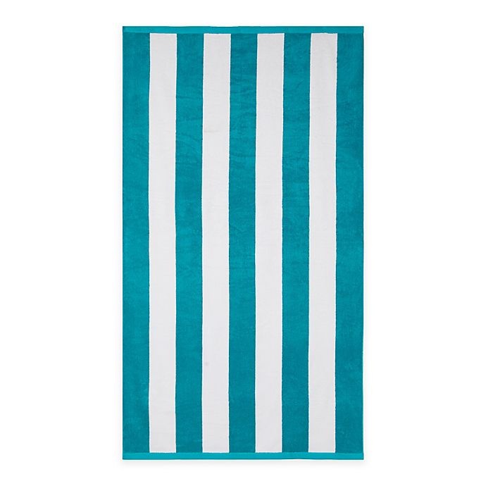 slide 1 of 1, Wamsutta Resort Stripe Beach Towel - Scuba, 1 ct