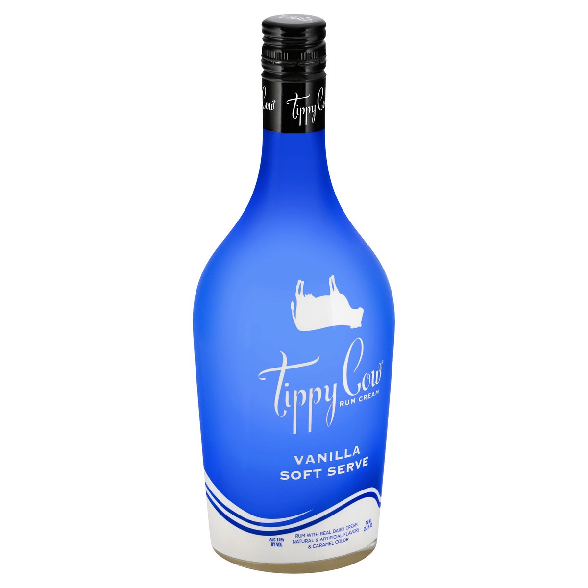 slide 9 of 9, Tippy Cow Vanilla Cream, 750 ml