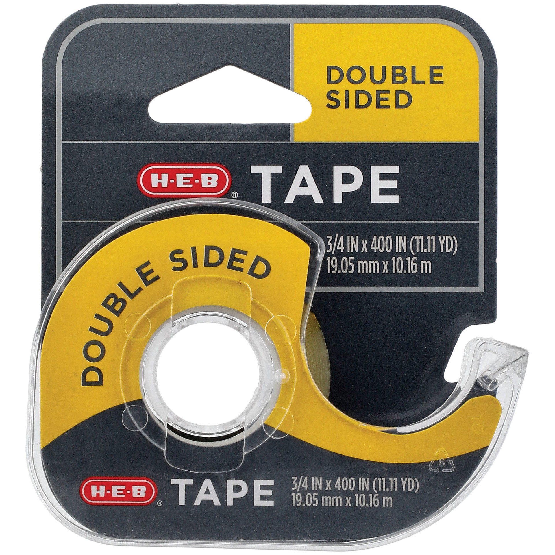 slide 1 of 1, H-E-B Double Sided Tape, 1 ct