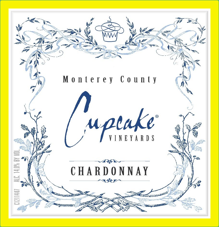 slide 2 of 5, Cupcake Vineyards Chardonnay White Wine - 750ml, 2019 Monterey County, 750 ml