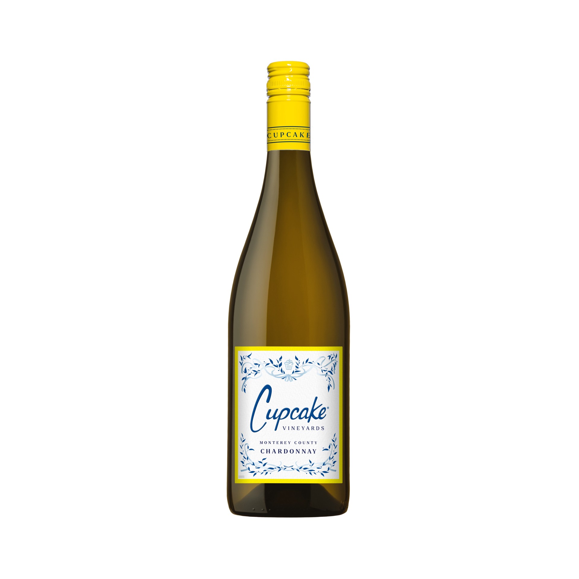 slide 1 of 5, Cupcake Chardonnay, White Wine, Monterey County 2019, 1 ct, 750ml Bottle, 750 ml