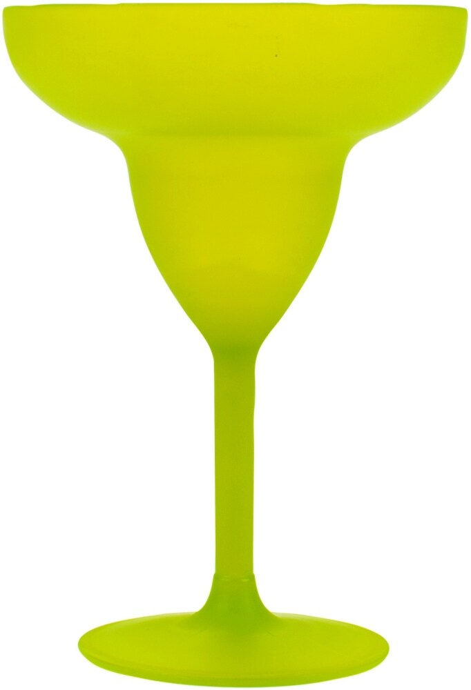 slide 1 of 1, HD Designs Outdoors Margarita Glass - Green, 11 oz