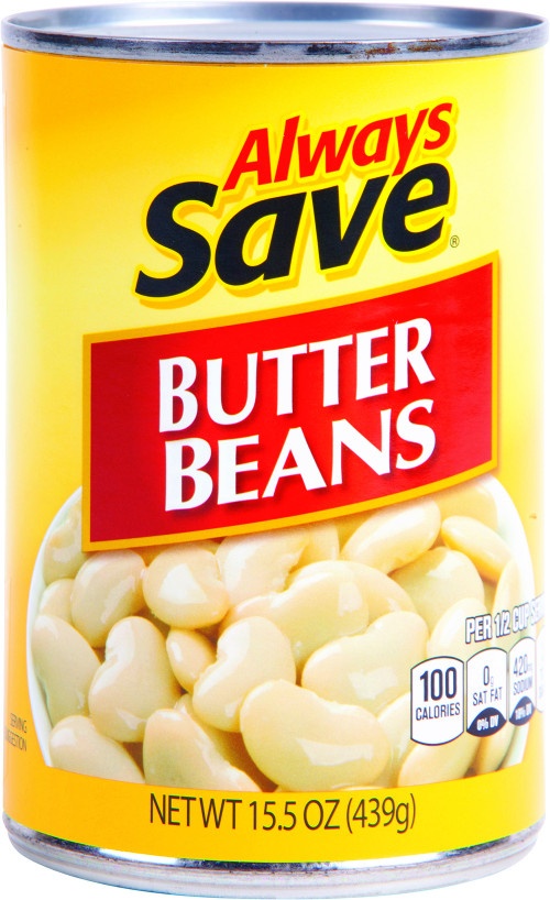 slide 1 of 1, Always Save Butter Beans, 15.5 oz