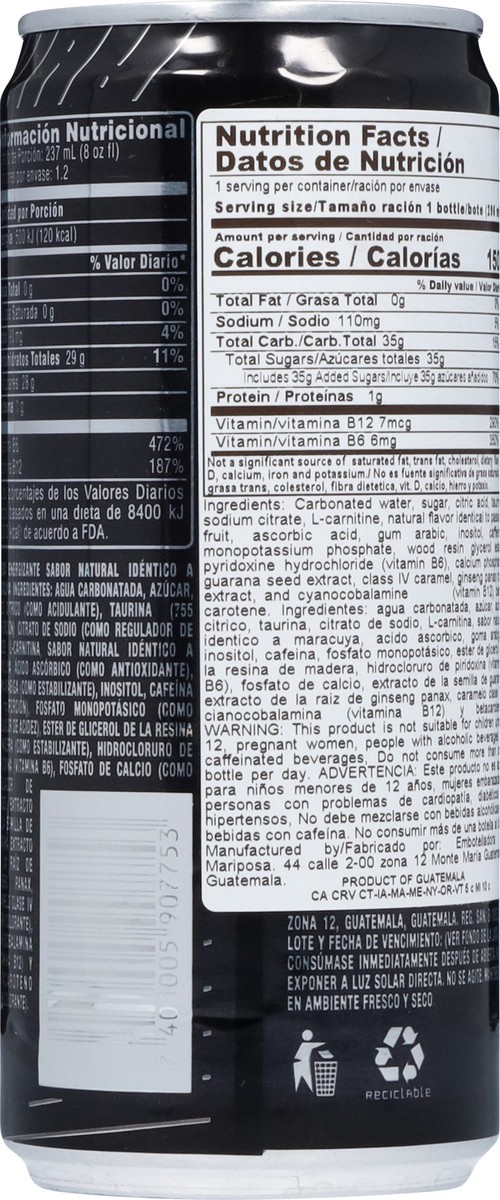 slide 9 of 14, Adrenaline Rush Energy Drink 10 fl oz, 10 fl oz