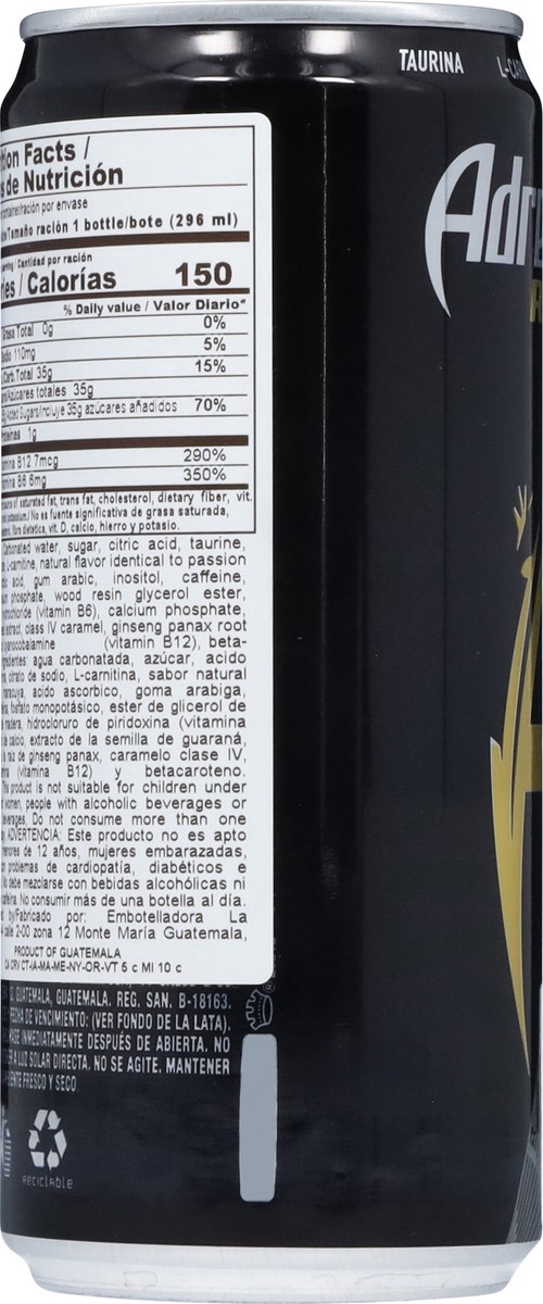 slide 6 of 14, Adrenaline Rush Energy Drink 10 fl oz, 10 fl oz