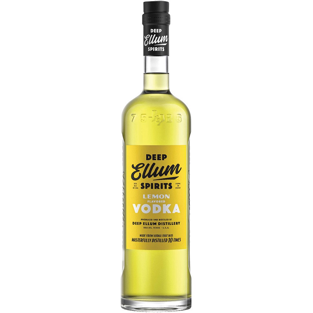 slide 1 of 1, Deep Ellum Lemon Vodka, 750 ml