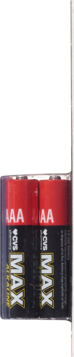 slide 3 of 10, CVS Pharmacy Max AAA Alkaline Batteries 12 12 ea, 12 ct