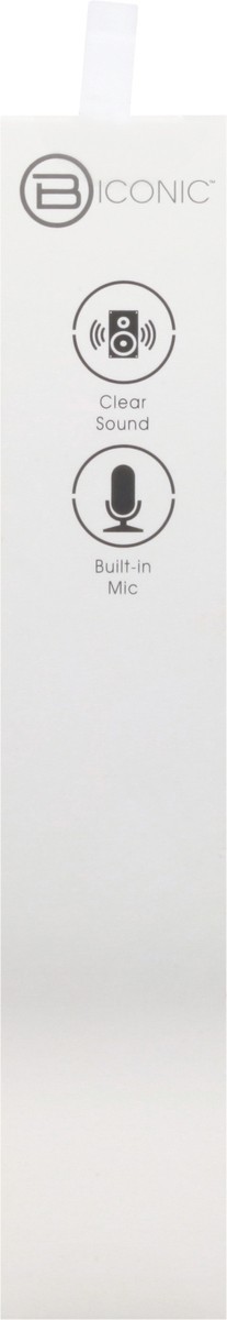 slide 4 of 9, B Iconic Lightning Stereo Earbuds 1 ea, 1 ct