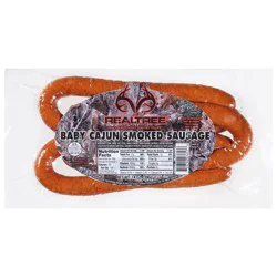 Realtree Cajun Baby Link Smoked Sausage 14 Ounces