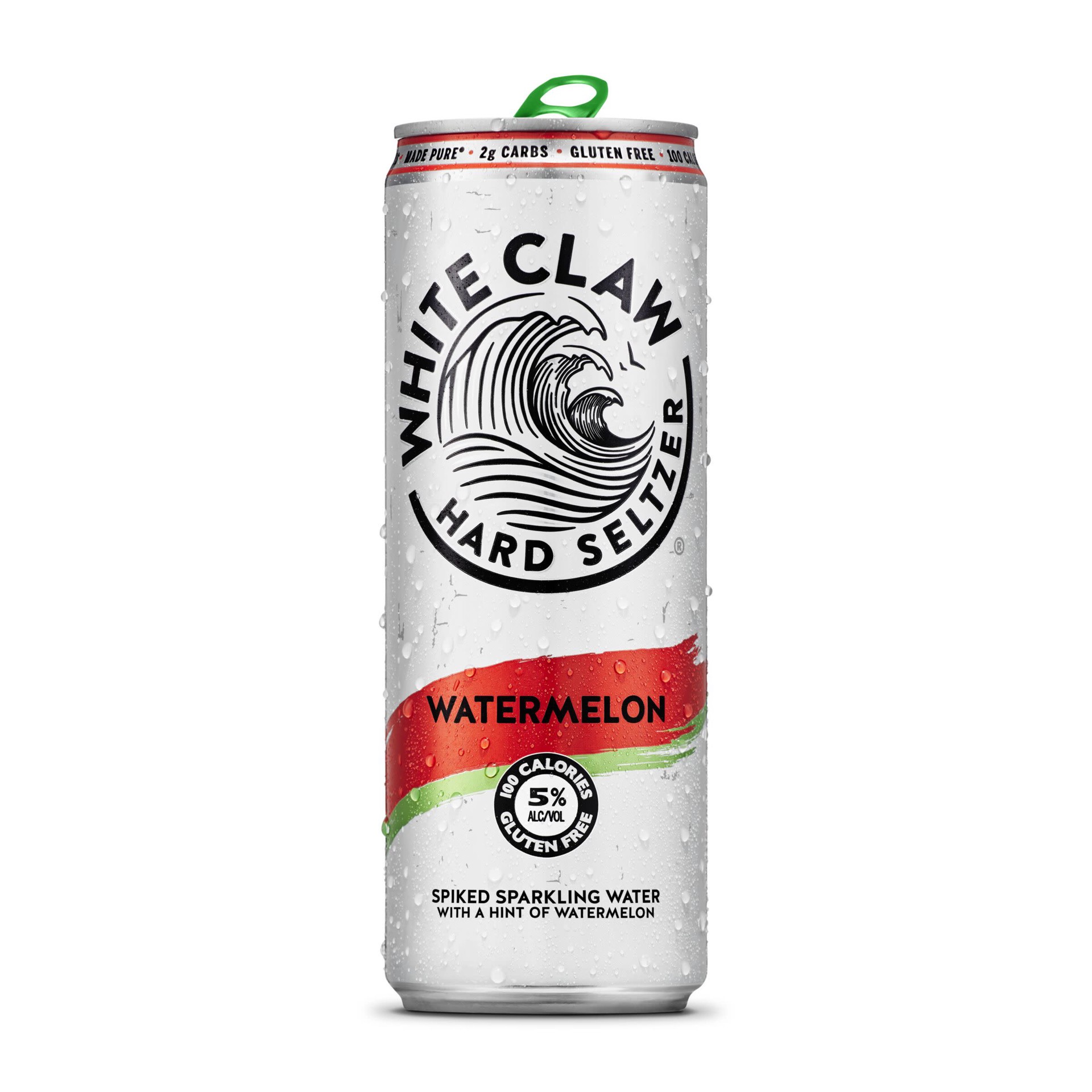 slide 8 of 9, White Claw 12 Pack Spiked Watermelon Hard Seltzer 12 ea, 12 ct; 12 oz