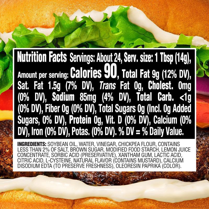 slide 7 of 8, Kraft NotMayo Plant-Based Vegan Mayo, Dressing and Spread, 12 oz Squeeze Bottle, 12 fl oz