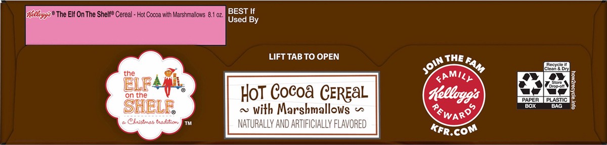 slide 4 of 8, The Elf on the Shelf Hot Cocoa Cereal with Marshmallow 8.1 oz, 8.1 oz