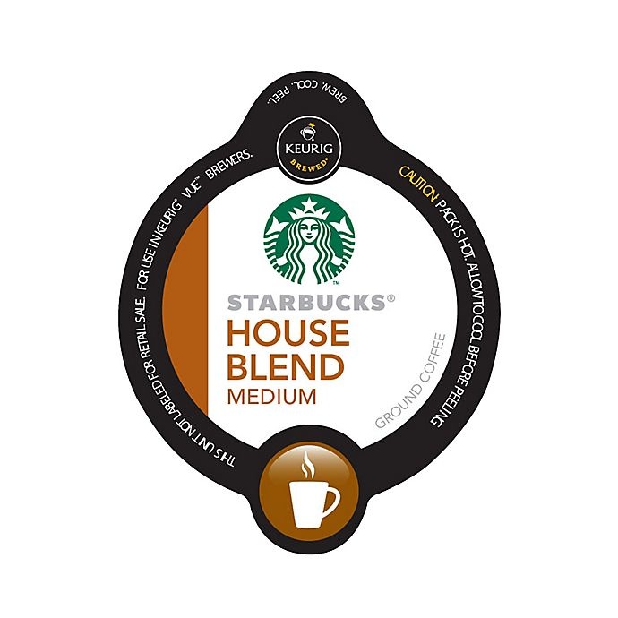 slide 1 of 1, Vue Starbucks House Blend Coffee for Keurig Brewers, 16 ct