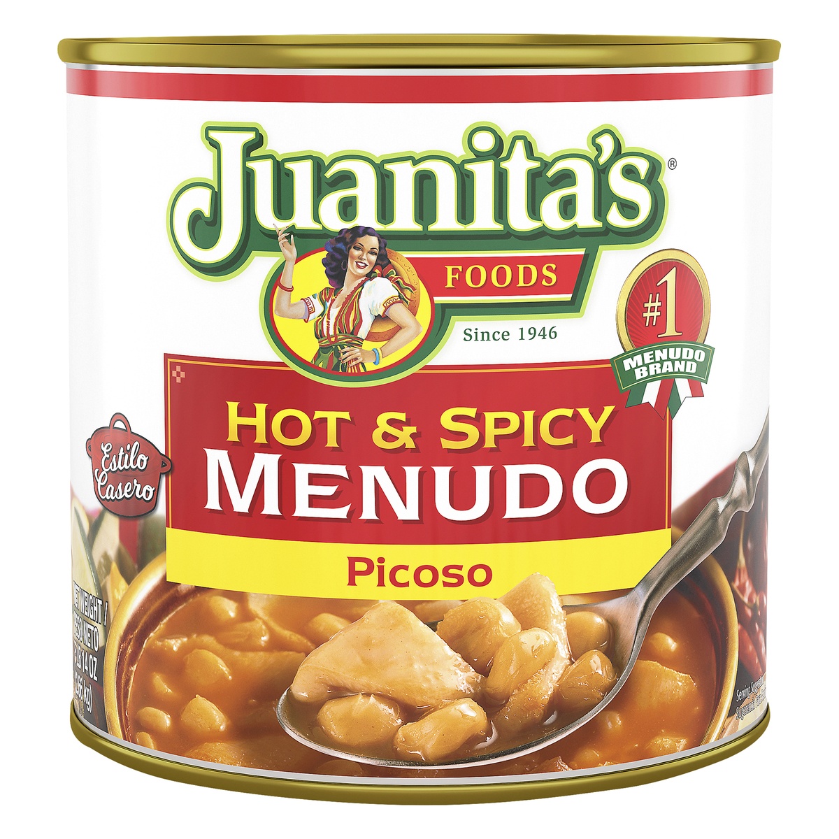 slide 1 of 4, Juanita's Hot & Spicy Menudo 2.66 kg, 94 oz