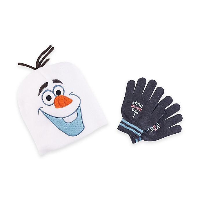 slide 1 of 1, Disney Frozen'' Olaf Beanie and Glove Set'', 1 ct