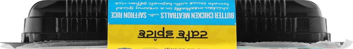 slide 2 of 7, Café Spice Butter Chicken Meatballs with Saffron Rice, 16 oz