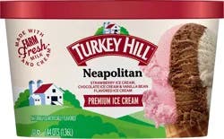Turkey Hill Premium Neopolitan Ice Cream 1.44 qt
