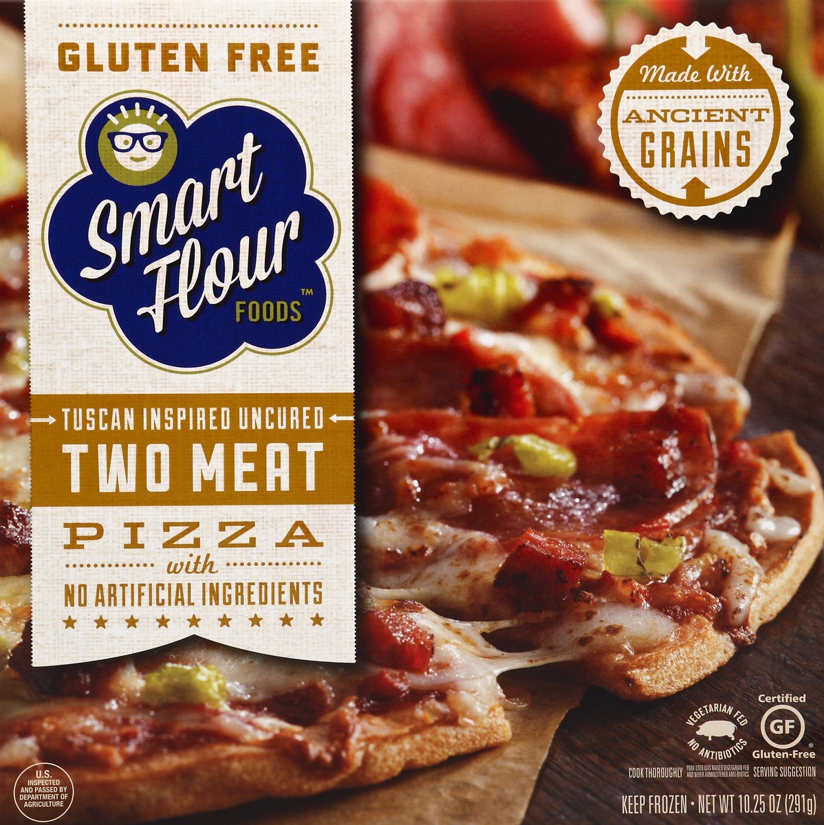 slide 3 of 4, Smart Flour Foods Pizza 10.25 oz, 10.25 oz