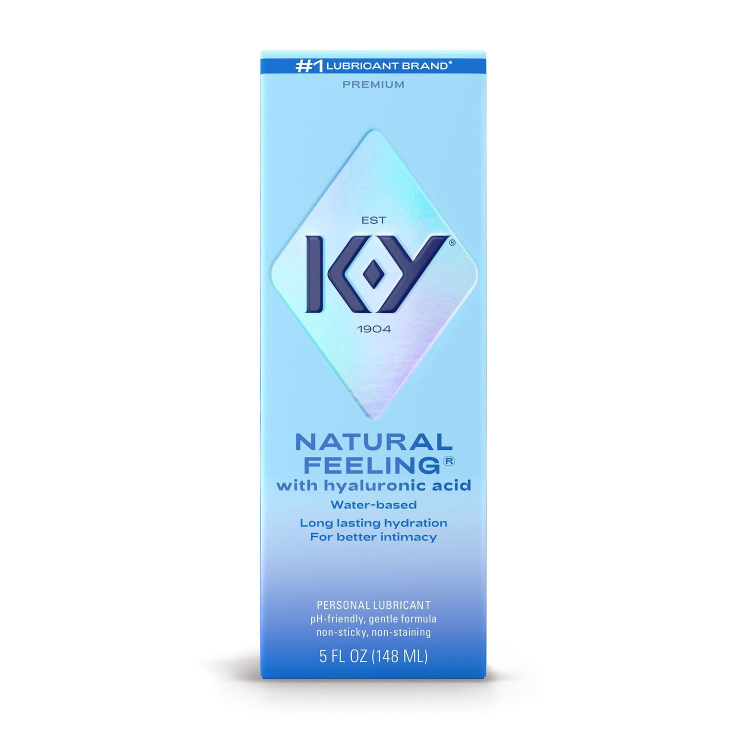 slide 4 of 4, K-Yâ Natural Feeling With Hyaluronic Acid Lubricant, 5 Oz, 5 oz