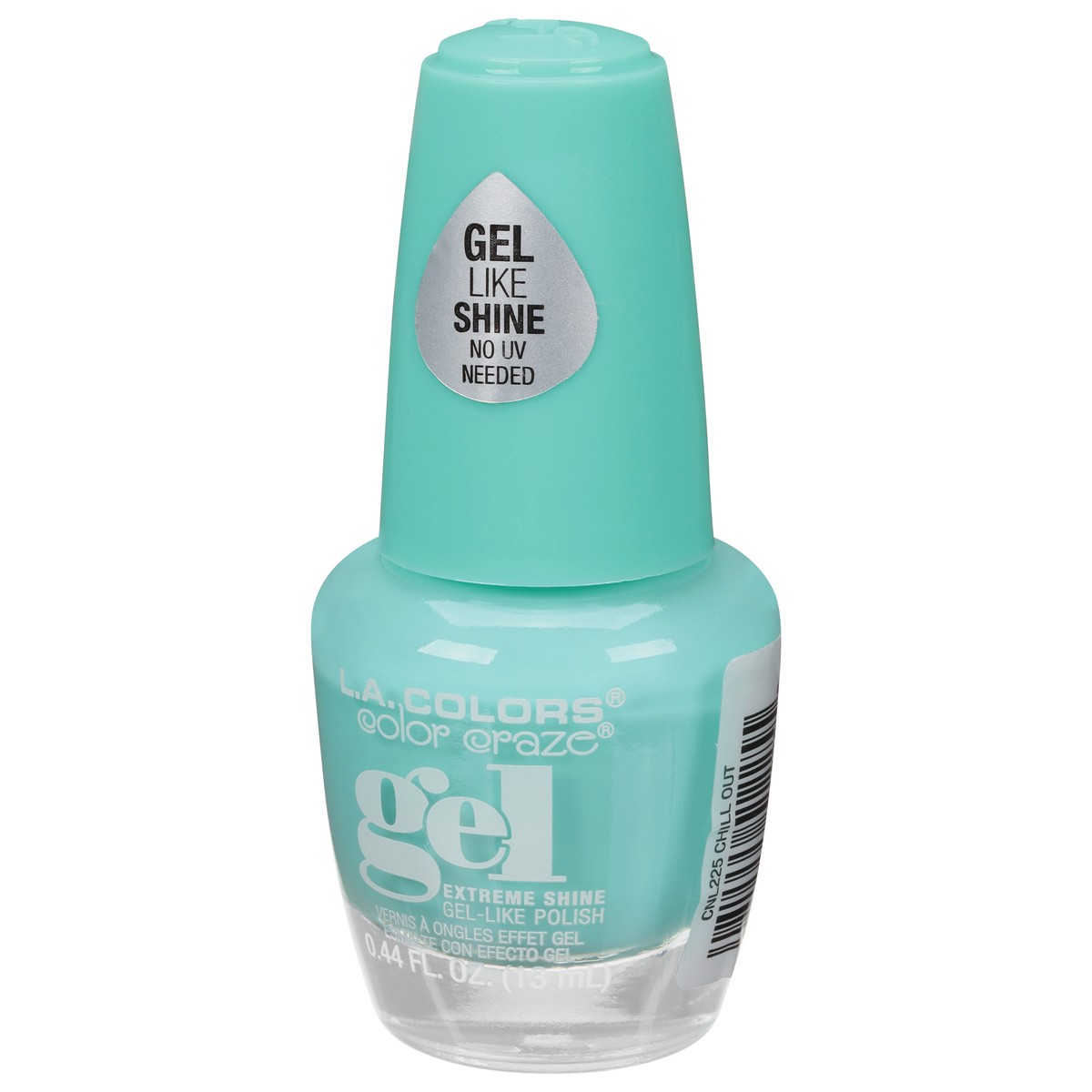 slide 8 of 9, L.A. Colors Color Craze CNL225 Chill Out Gel Extreme Shine Nail Polish 0.44 fl oz, 0.44 fl oz
