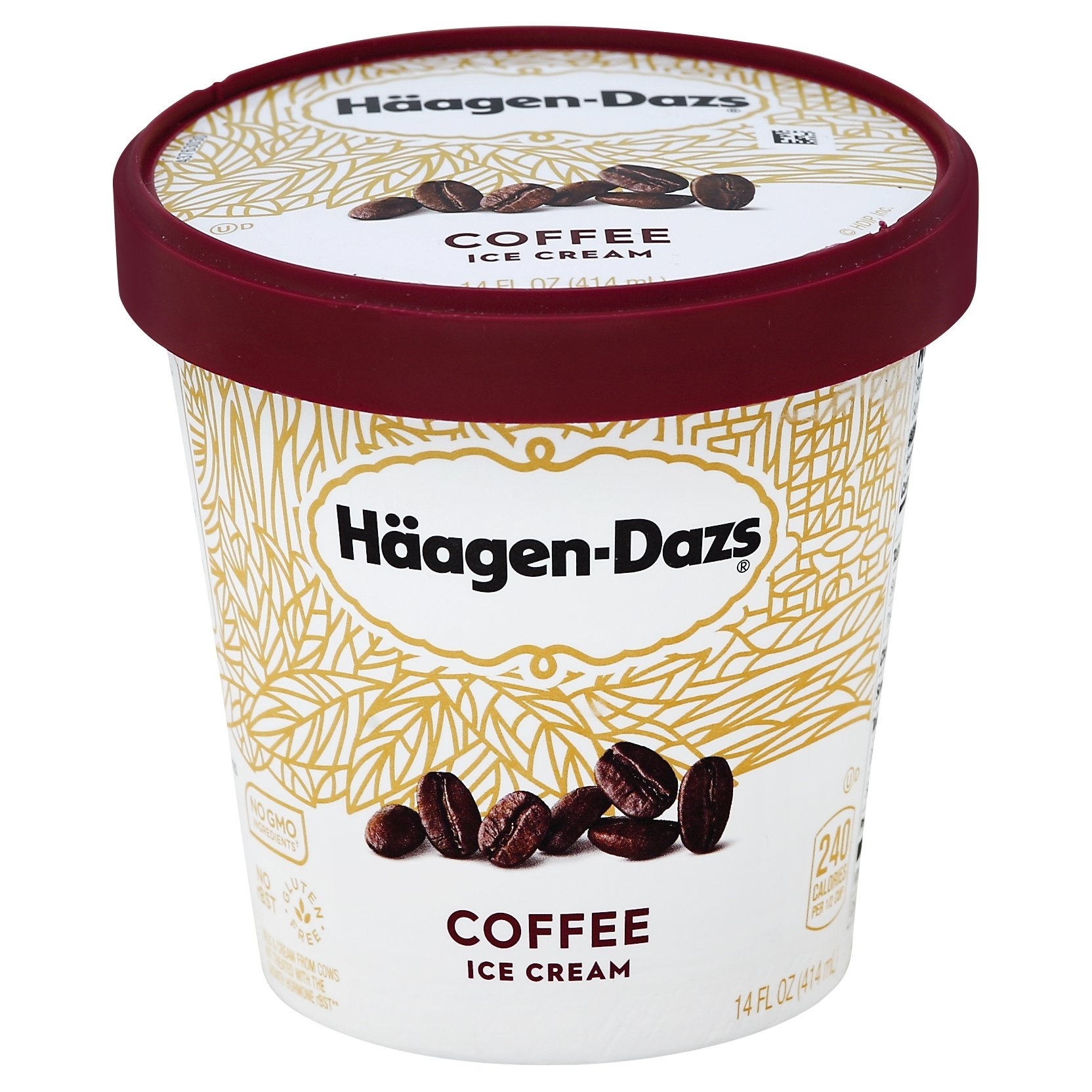 slide 1 of 6, Häagen-Dazs Coffee Ice Cream, 14 fl oz