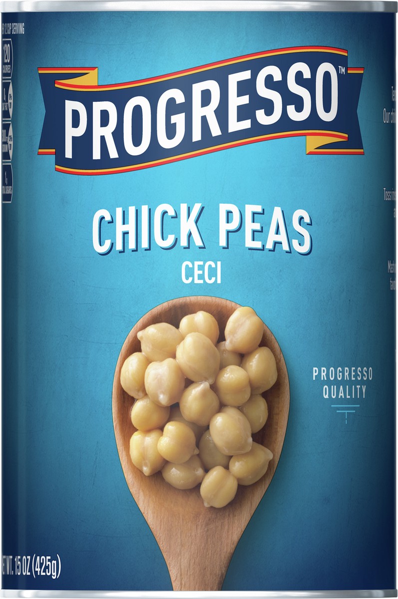 slide 3 of 9, Progresso Chick Peas Ceci, 15 oz., 15 oz