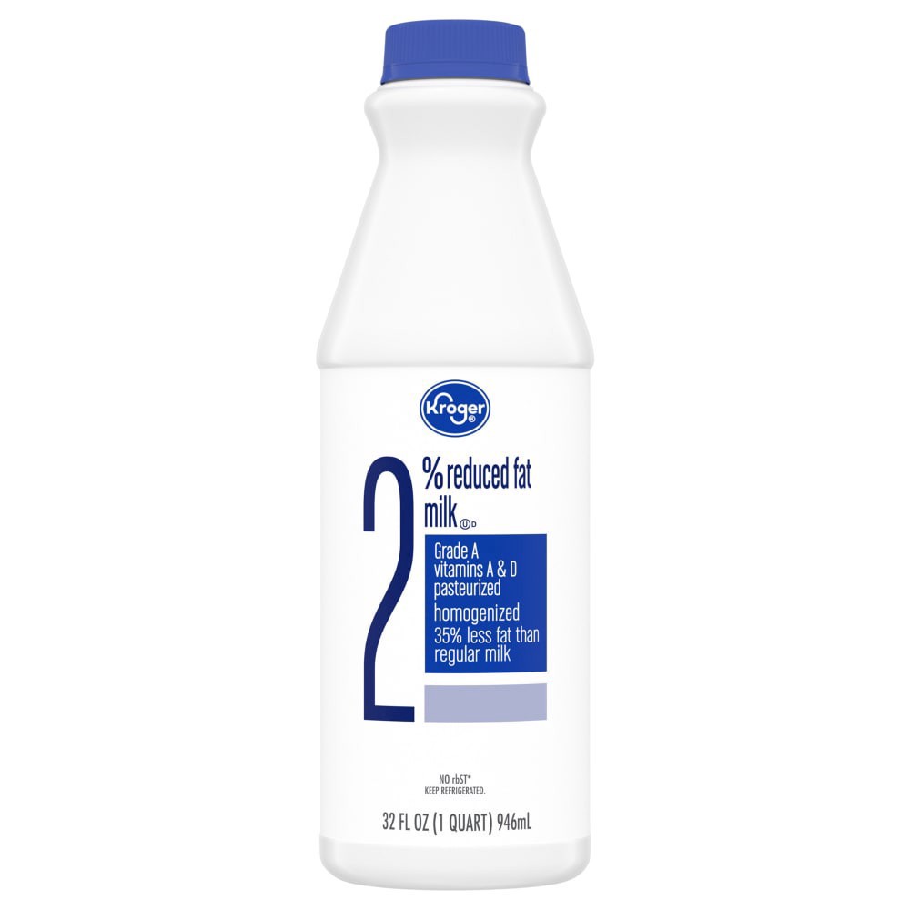 slide 1 of 1, Kroger® 2% Reduced Fat Milk, 32 fl oz