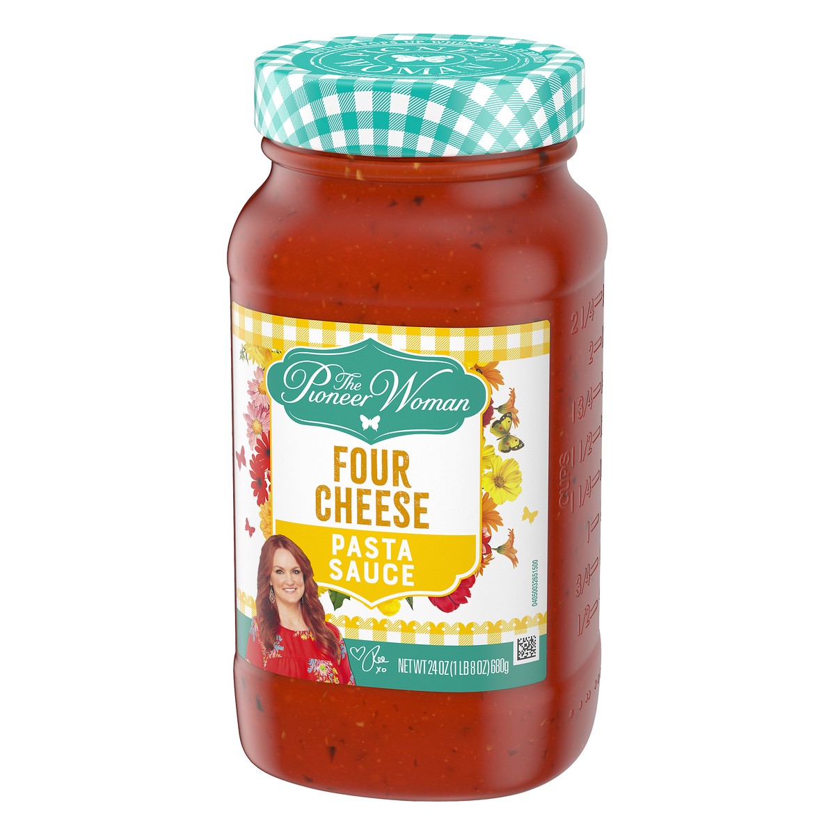 slide 3 of 10, The Pioneer Woman Pioneer Woman Four Cheese Pasta Sauce, 24 oz Jar, 680 g