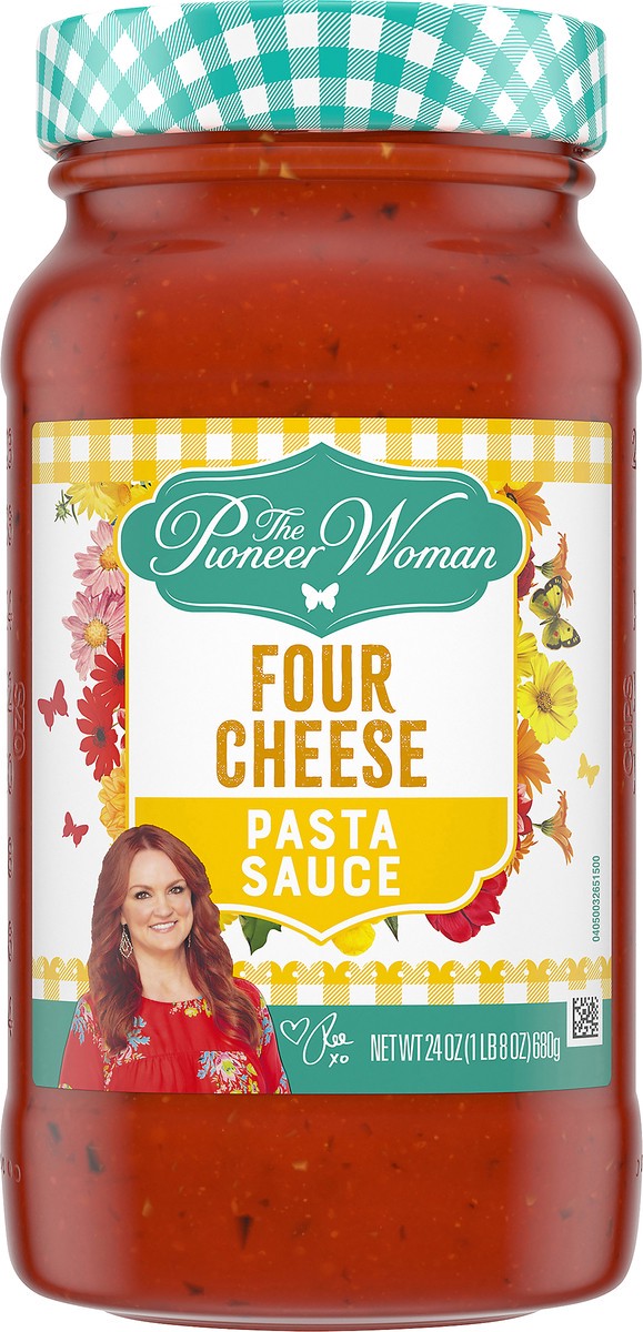 slide 9 of 10, The Pioneer Woman Pioneer Woman Four Cheese Pasta Sauce, 24 oz Jar, 680 g