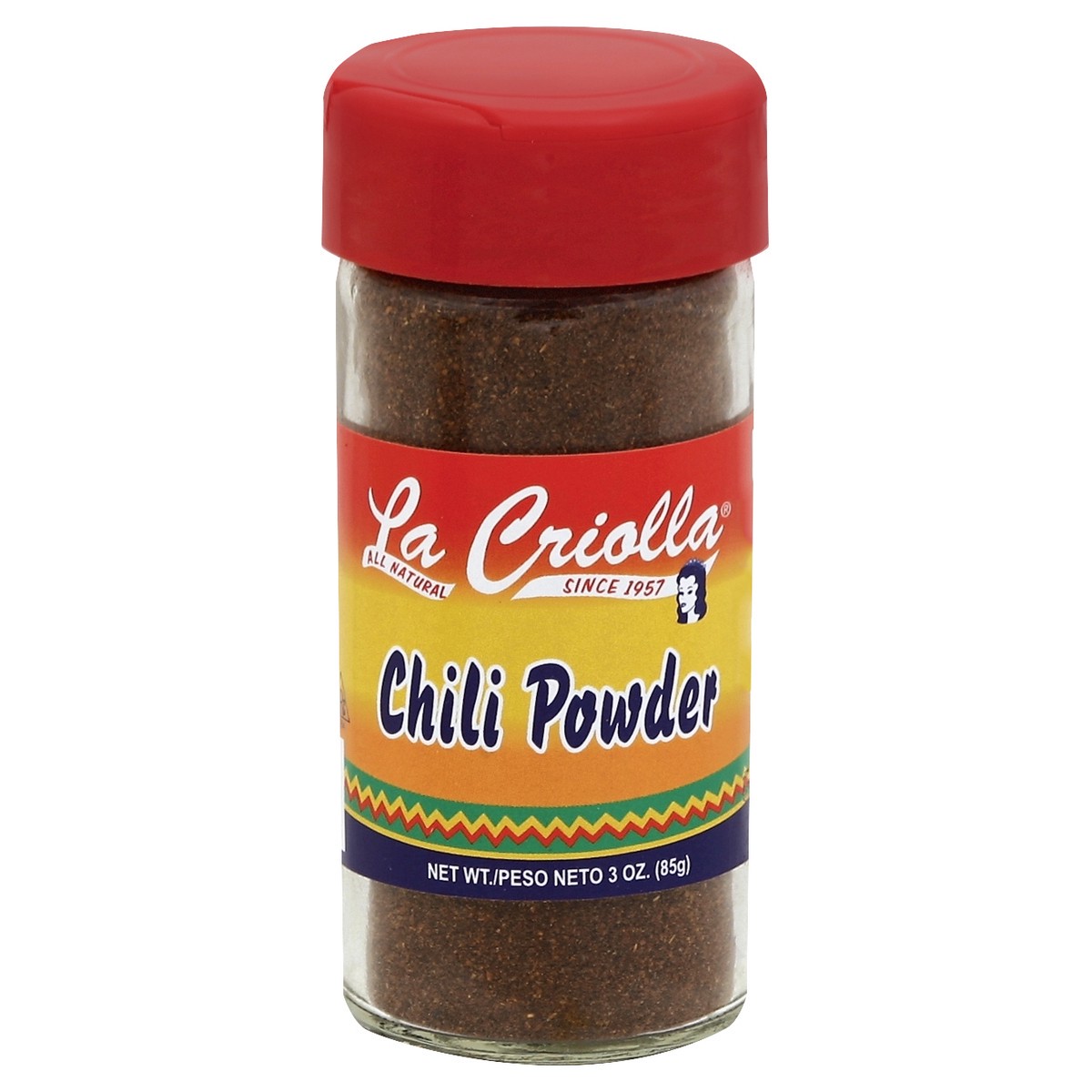 slide 2 of 2, La Criolla Chili Powder - 3 oz, 3 oz