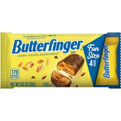 Butterfinger Fun Size Candy Bars, 4 pk