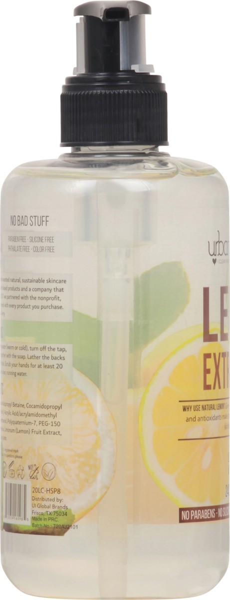 slide 5 of 11, Urban Hydration Lemon Extract Hand wash 240 ml, 240 ml