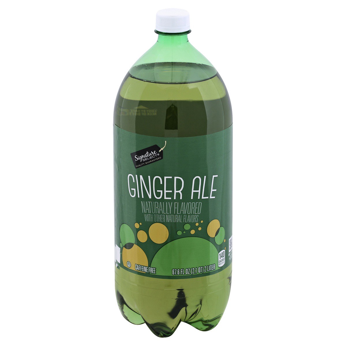 slide 1 of 4, Signature Select Caffeine Free Ginger Ale - 2 liter, 2 liter