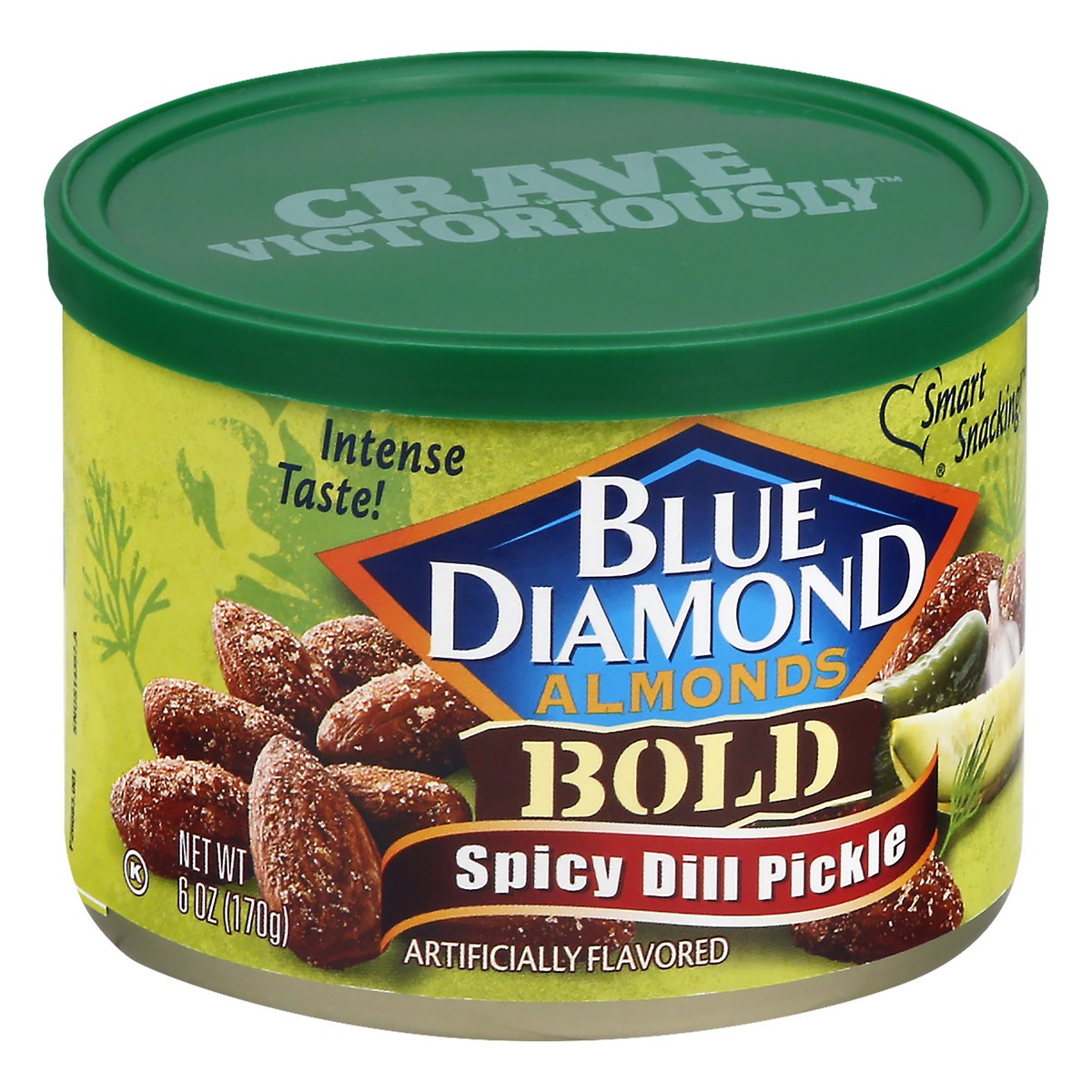slide 12 of 12, Blue Diamond Almonds Spicy Dill Pickle, 6 oz