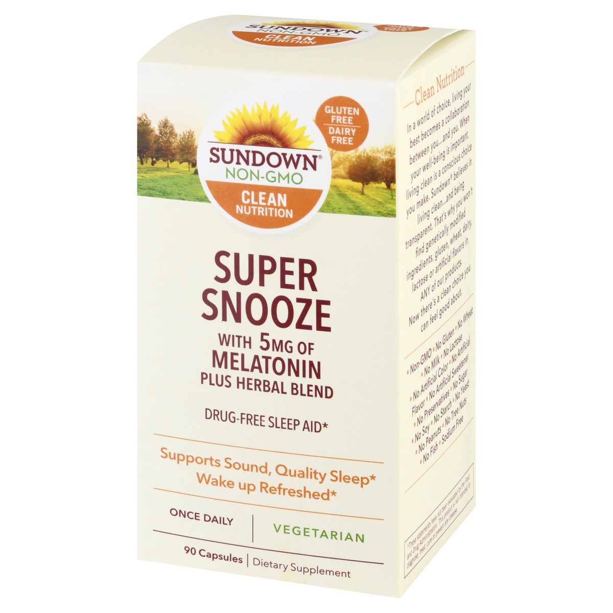 slide 3 of 12, Sundown Non-GMO Capsules Super Snooze 90 ea, 90 ct