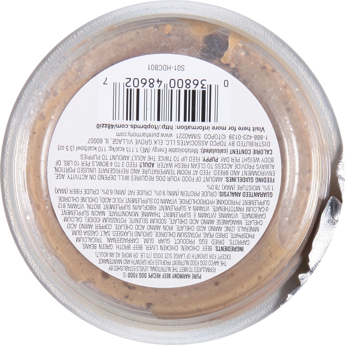 slide 7 of 9, Pure Harmony Dog Food, Grain Free, Beef Recipe, 1 ct