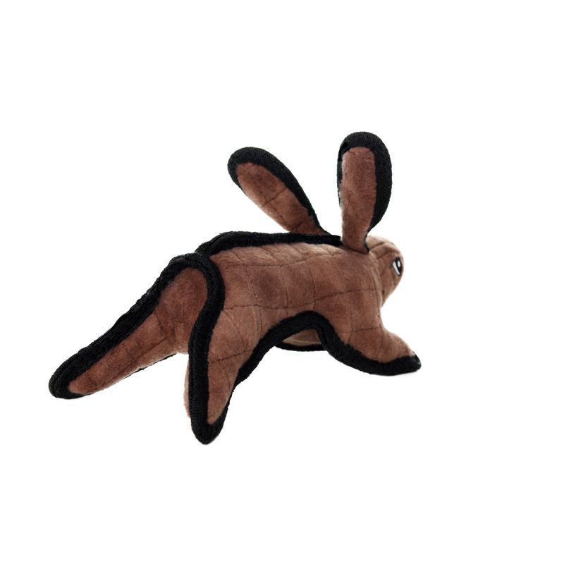 slide 2 of 6, Tuffy Rabbit World's Tuffest Soft Dog Toy 1 ea, 1 ea