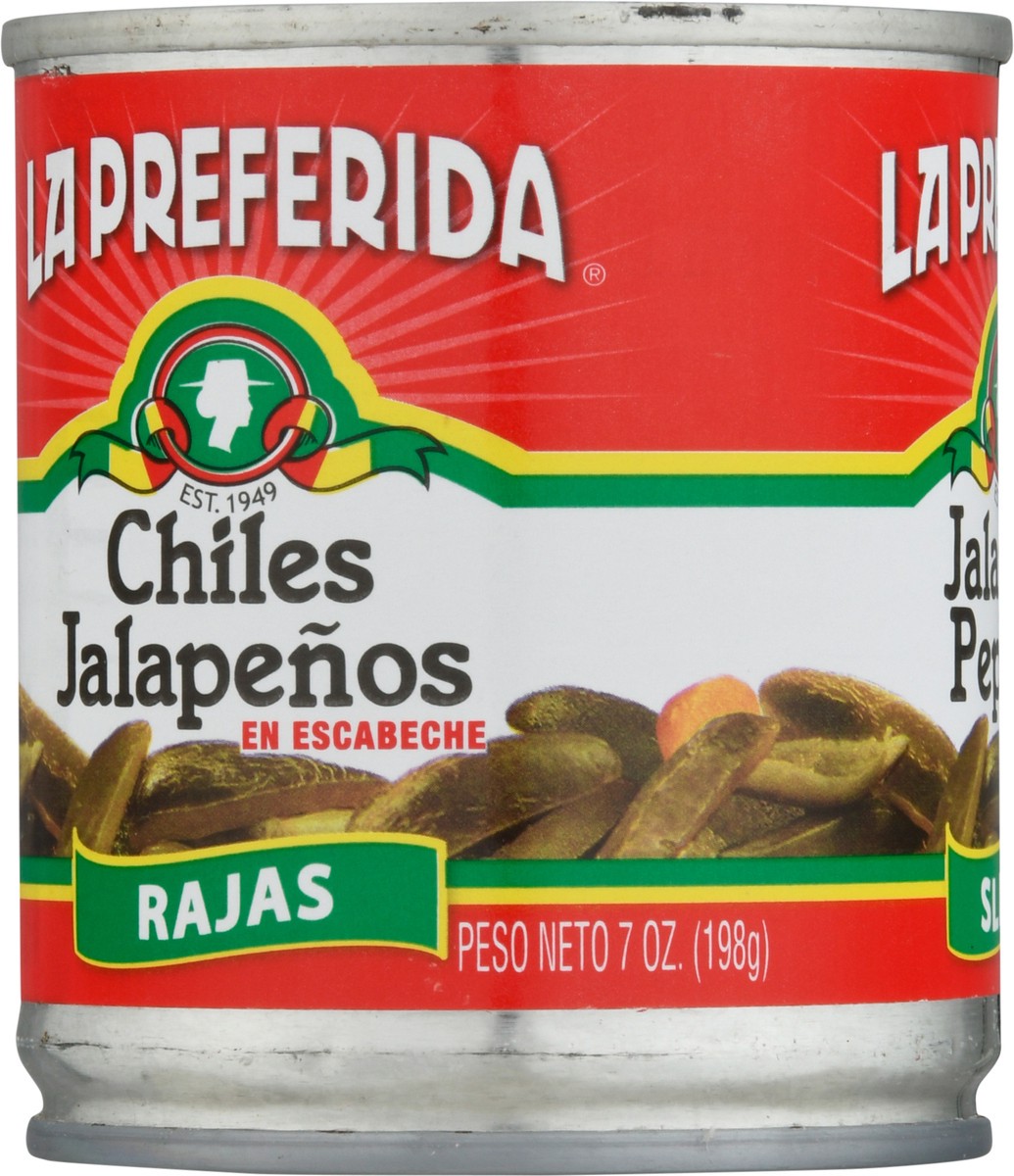 slide 7 of 9, La Preferida Marinated Hot Sliced Jalapeno Peppers 7 oz, 1 ea