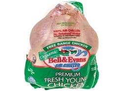 Bell & Evans Organic Whole Chicken Broilers