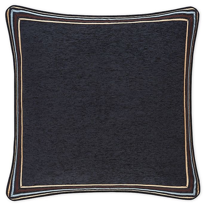 slide 1 of 2, J. Queen New York Luciana European Pillow Sham - Indigo, 1 ct