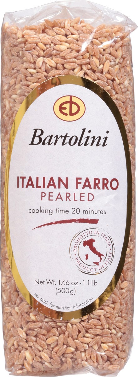 slide 4 of 13, Bartolini Pearled Italian Farro 17.6 oz, 17.6 oz