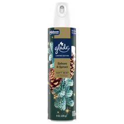 Glade Odor Fighting Soft Mist Air Freshener Room Spray, Balsam & Spruce, 8.0oz., 1 count