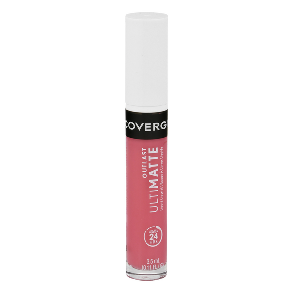 slide 1 of 1, Covergirl Outlast Ultimatte Liquid Lipstick, Strawberry Spritzer 120, 0.11 fl oz